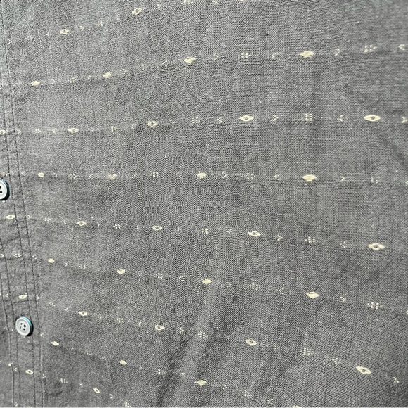 Kuhl Men Intrepid Skorpio Button Down Shirt Small Gray Northern Star Short Sleev - Picture 9 of 11